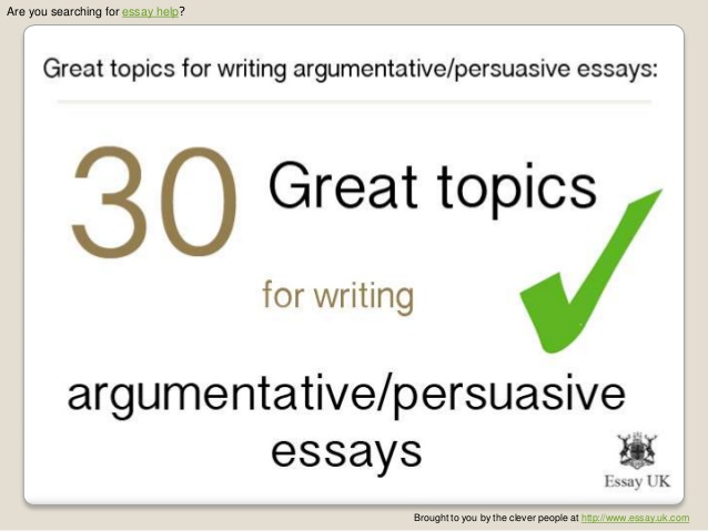 An argument is a type of essay that states a specific claim that is backed up with evidence.