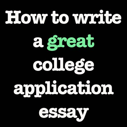 what to write my college essay on